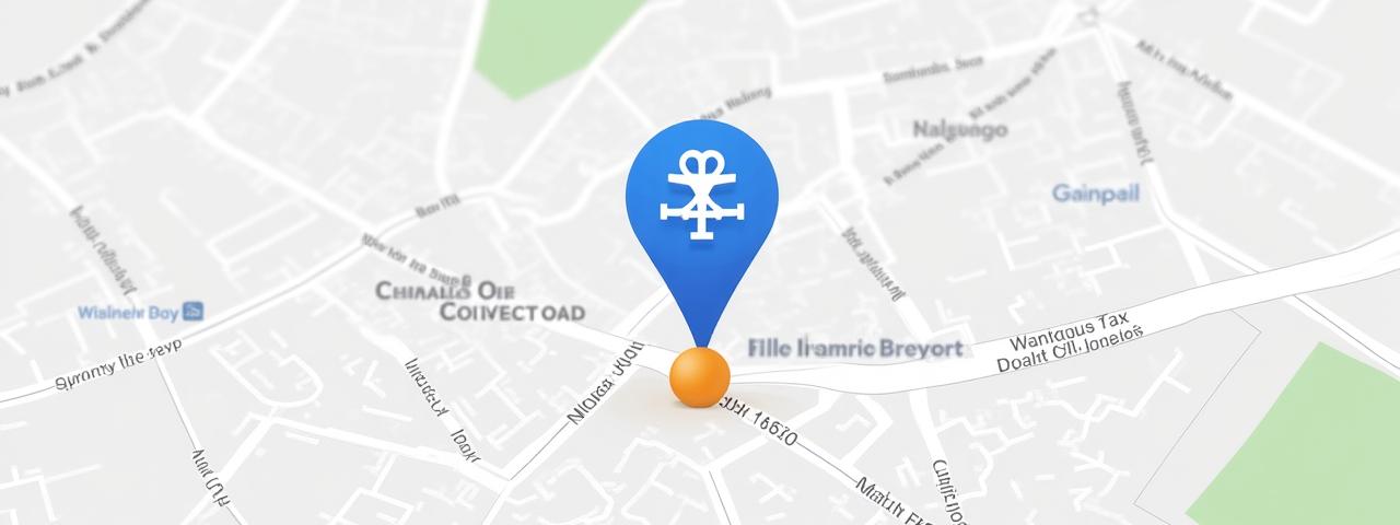 Map showing the location of Anvil & Chain's office at 14 Dame Street, Dublin.